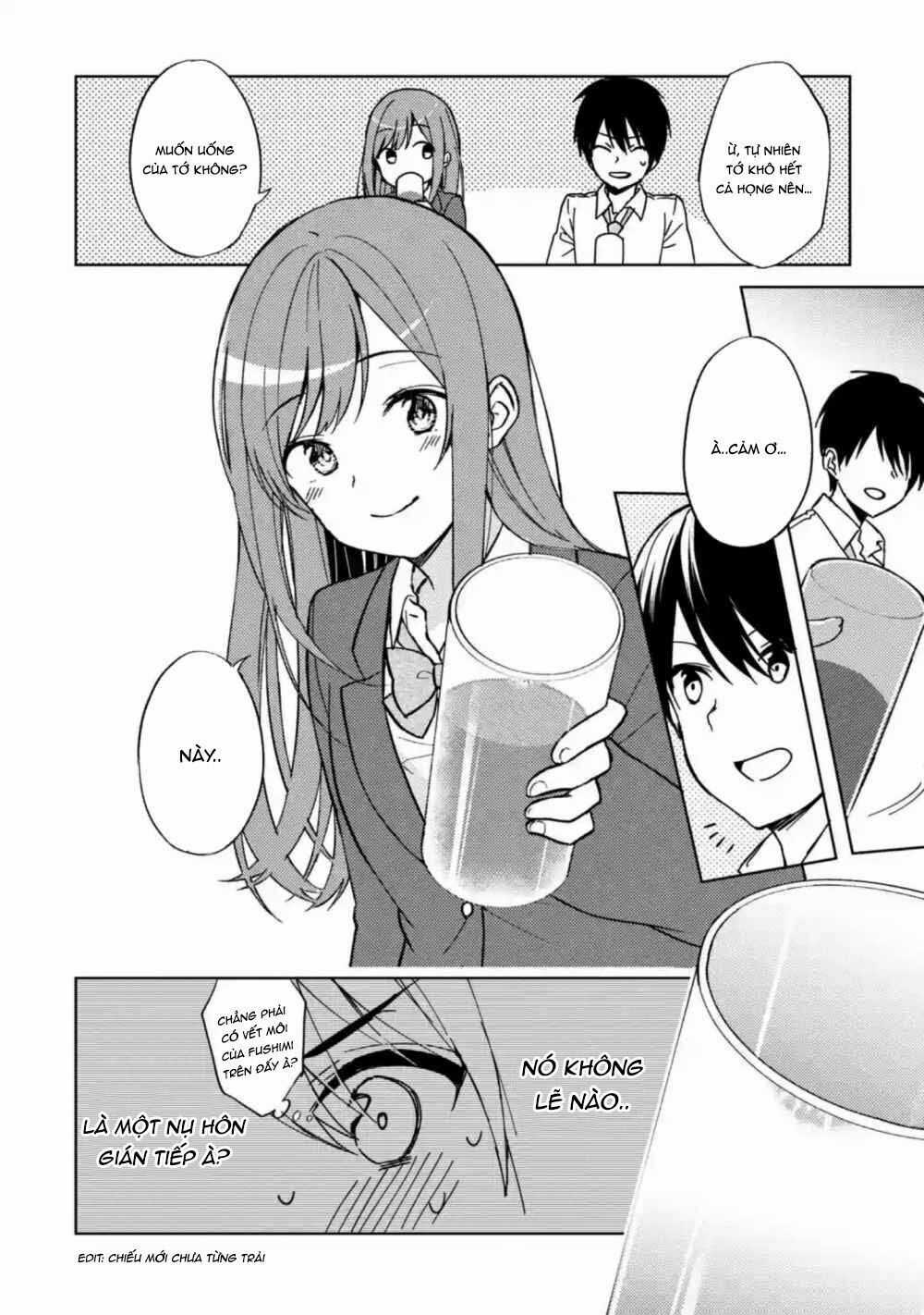 Chikan Saresou Ni Natteiru S-Kyuu Bishoujo Wo Tasuketara Tonari No Seki No Osananajimi Datta Chapter 5 trang 10