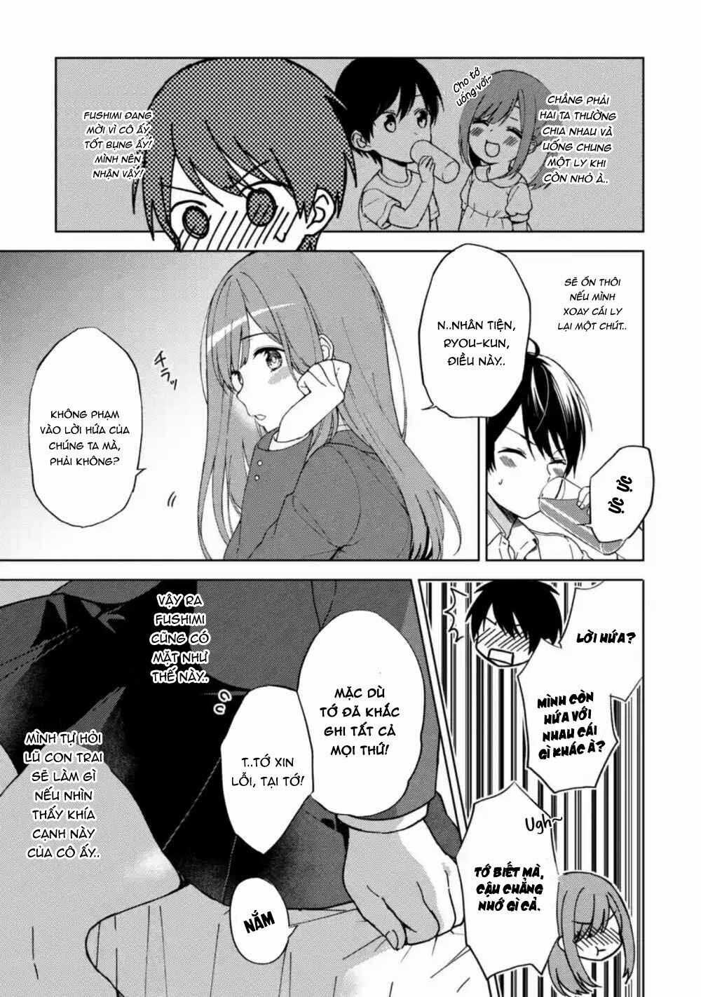 Chikan Saresou Ni Natteiru S-Kyuu Bishoujo Wo Tasuketara Tonari No Seki No Osananajimi Datta Chapter 5 trang 11