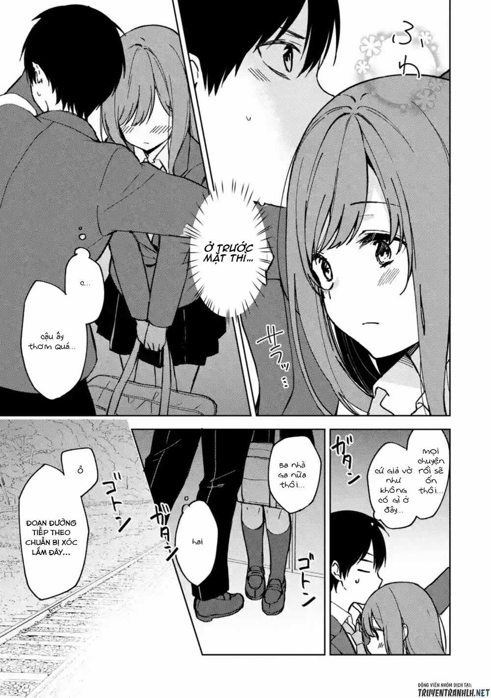 Chikan Saresou Ni Natteiru S-Kyuu Bishoujo Wo Tasuketara Tonari No Seki No Osananajimi Datta Chapter 7 trang 10