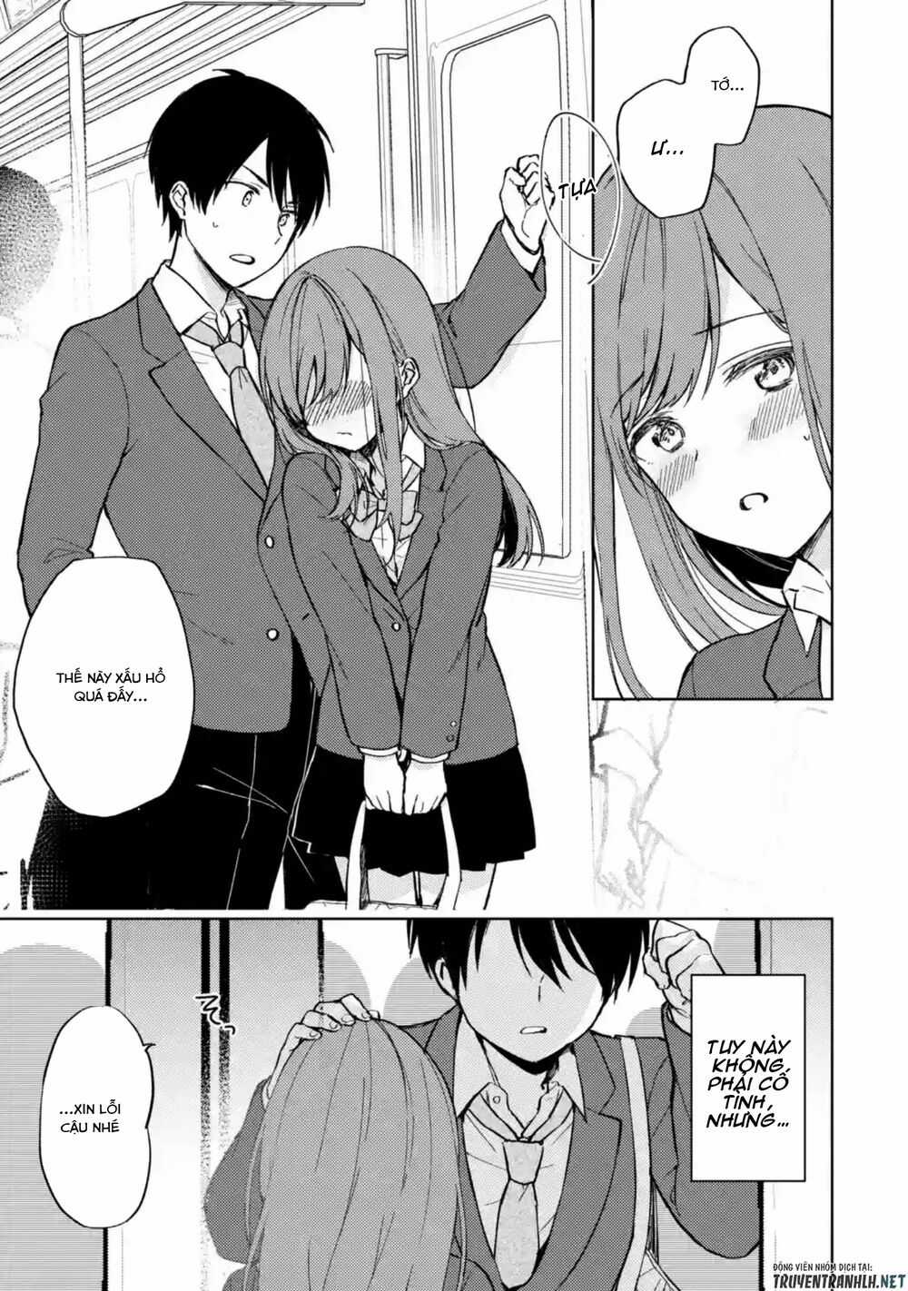 Chikan Saresou Ni Natteiru S-Kyuu Bishoujo Wo Tasuketara Tonari No Seki No Osananajimi Datta Chapter 7 trang 14