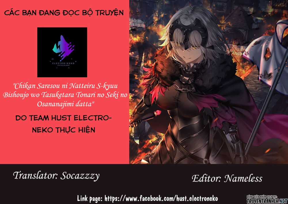 Chikan Saresou Ni Natteiru S-Kyuu Bishoujo Wo Tasuketara Tonari No Seki No Osananajimi Datta Chapter 7 trang 21
