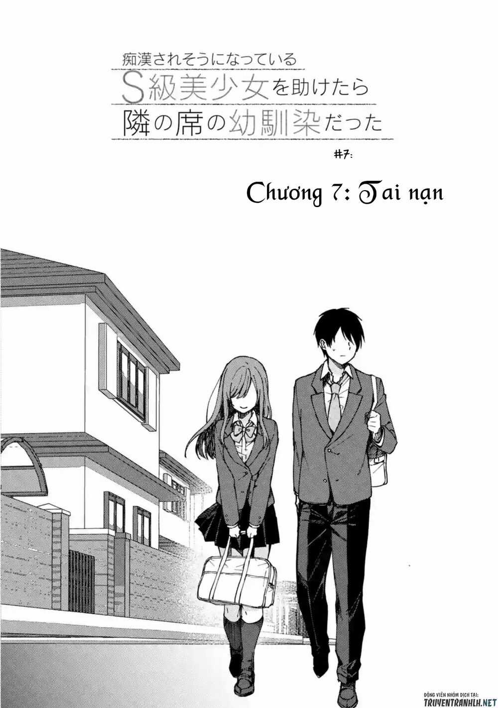 Chikan Saresou Ni Natteiru S-Kyuu Bishoujo Wo Tasuketara Tonari No Seki No Osananajimi Datta Chapter 7 trang 3