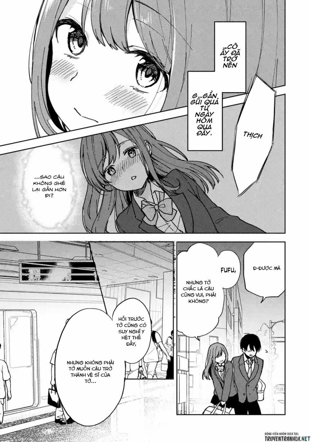 Chikan Saresou Ni Natteiru S-Kyuu Bishoujo Wo Tasuketara Tonari No Seki No Osananajimi Datta Chapter 7 trang 6