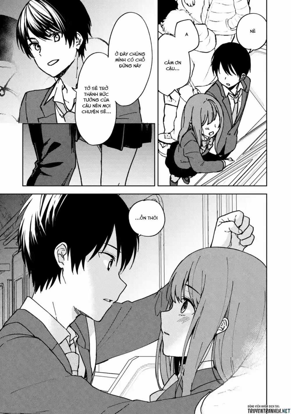 Chikan Saresou Ni Natteiru S-Kyuu Bishoujo Wo Tasuketara Tonari No Seki No Osananajimi Datta Chapter 7 trang 8