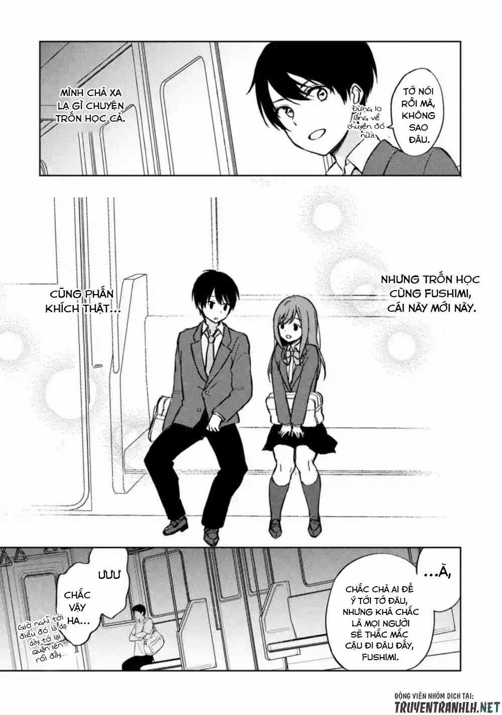 Chikan Saresou Ni Natteiru S-Kyuu Bishoujo Wo Tasuketara Tonari No Seki No Osananajimi Datta Chapter 8 trang 6