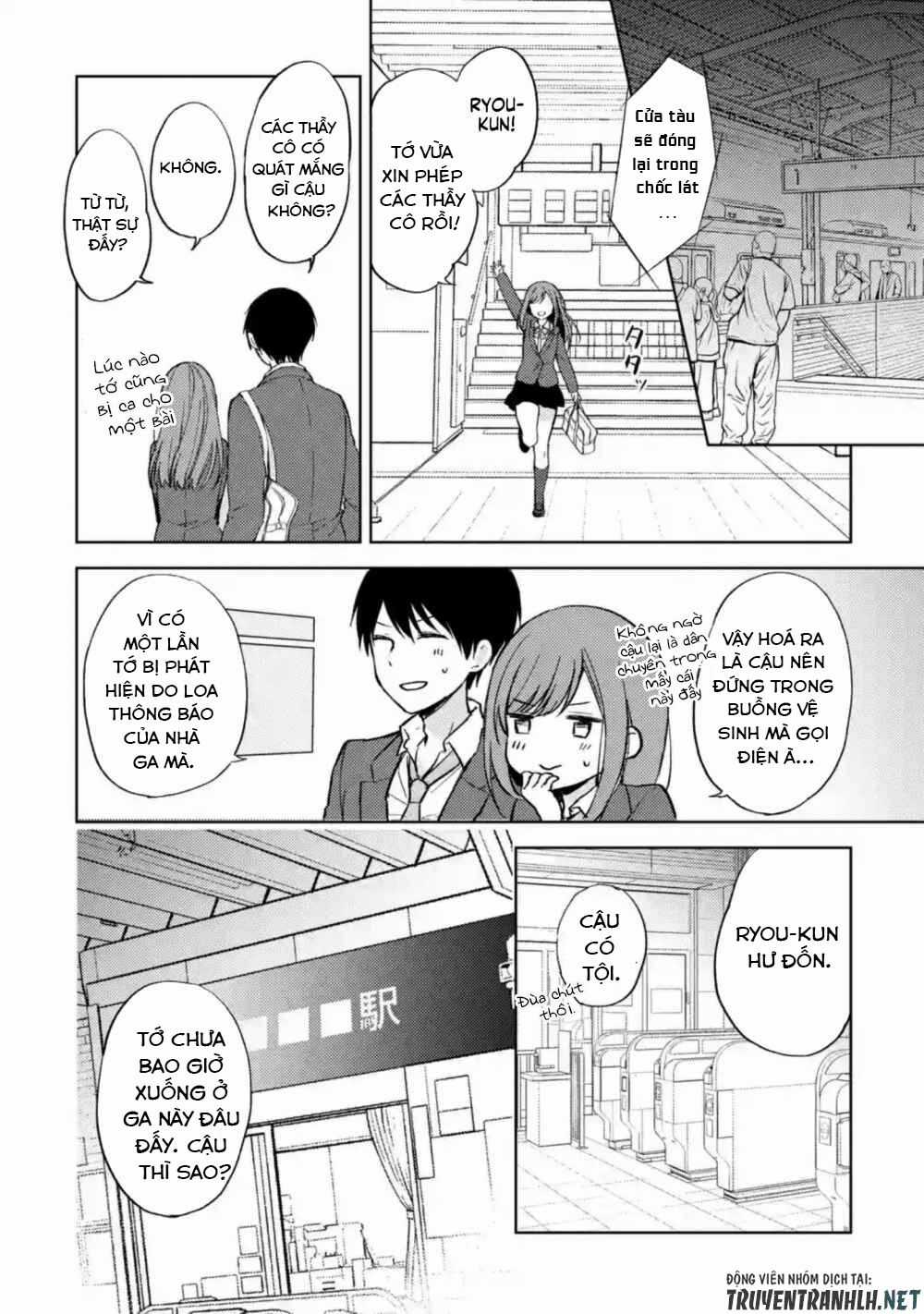 Chikan Saresou Ni Natteiru S-Kyuu Bishoujo Wo Tasuketara Tonari No Seki No Osananajimi Datta Chapter 8 trang 7