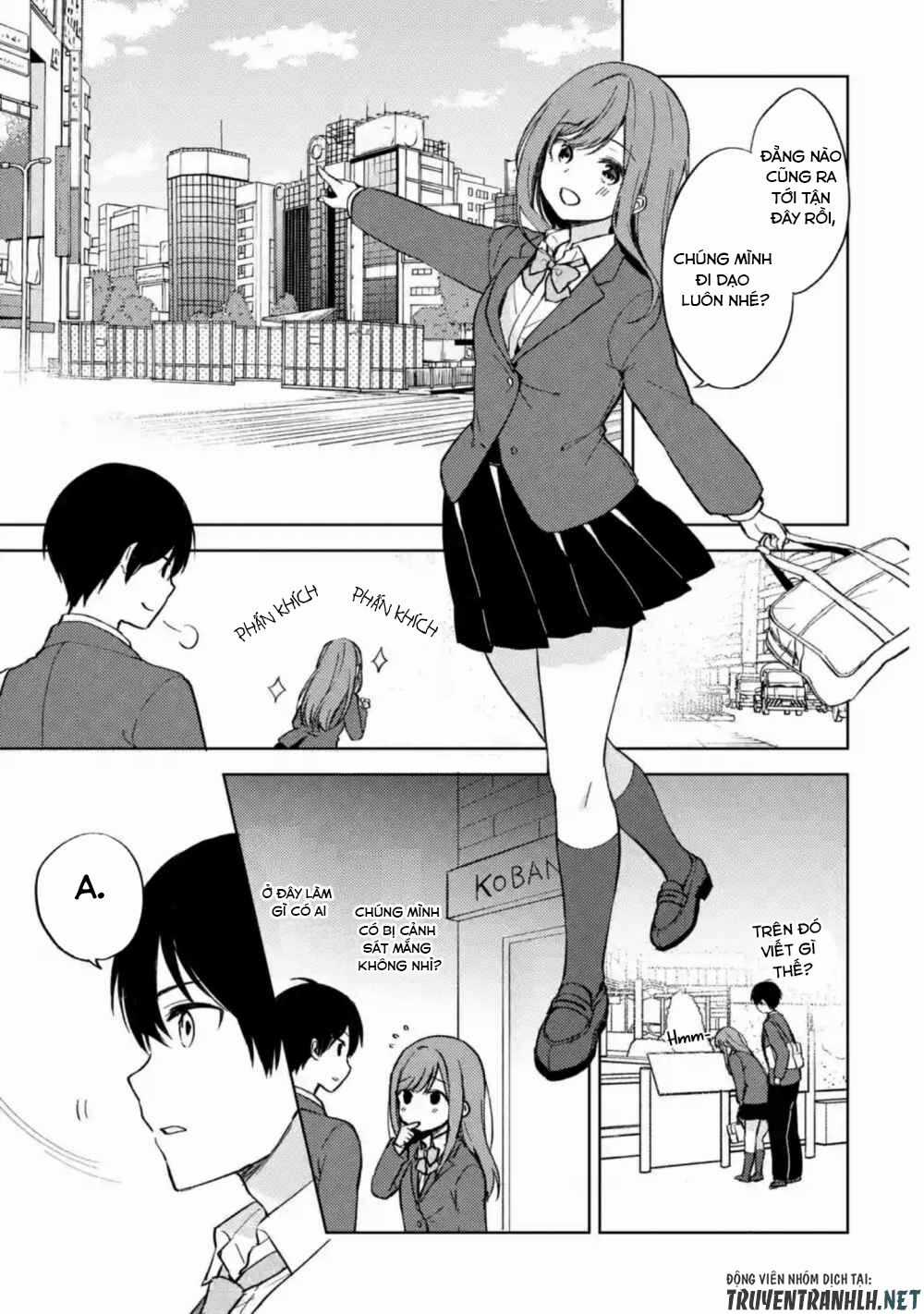 Chikan Saresou Ni Natteiru S-Kyuu Bishoujo Wo Tasuketara Tonari No Seki No Osananajimi Datta Chapter 8 trang 8