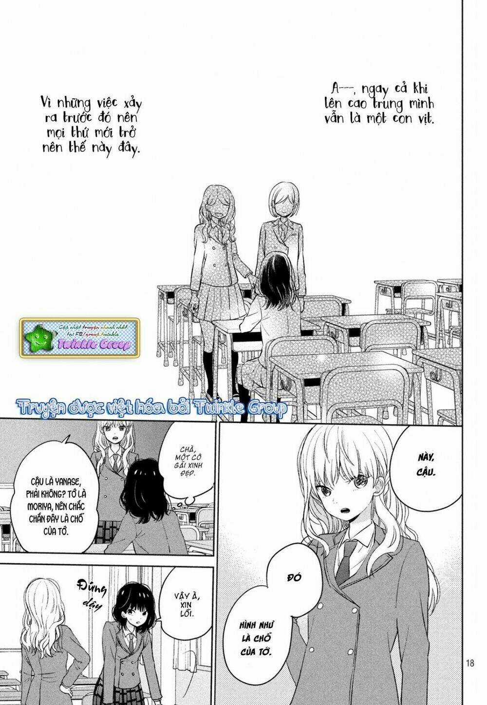 Chikyuu no Owari wa Koi no Hajimari Chapter 1 trang 18