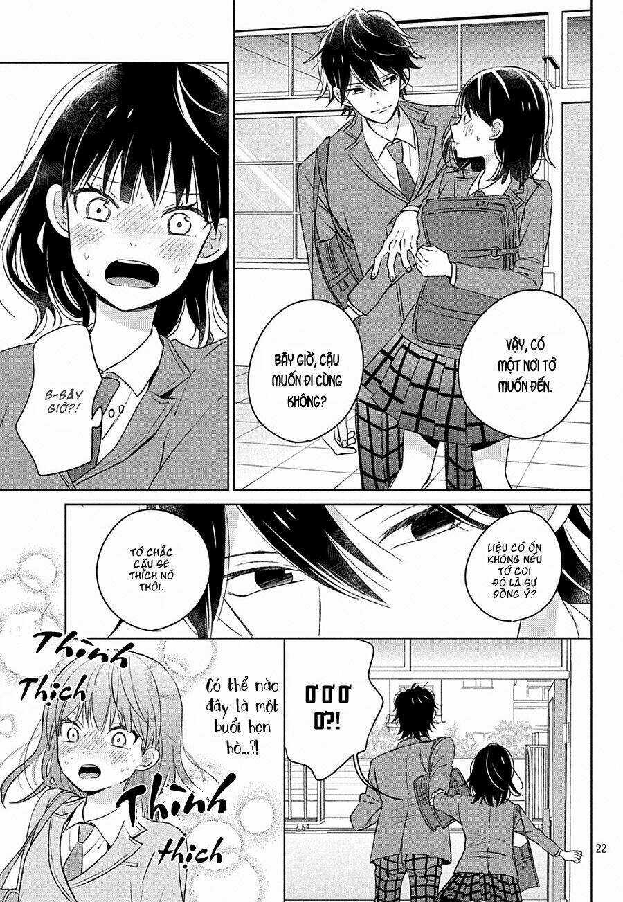 Chikyuu no Owari wa Koi no Hajimari Chapter 1 trang 22