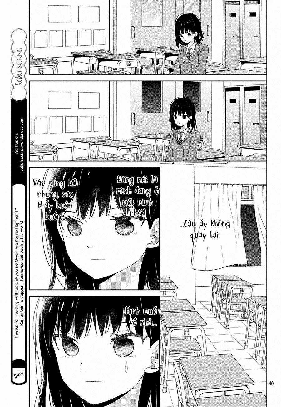 Chikyuu no Owari wa Koi no Hajimari Chapter 1 trang 41