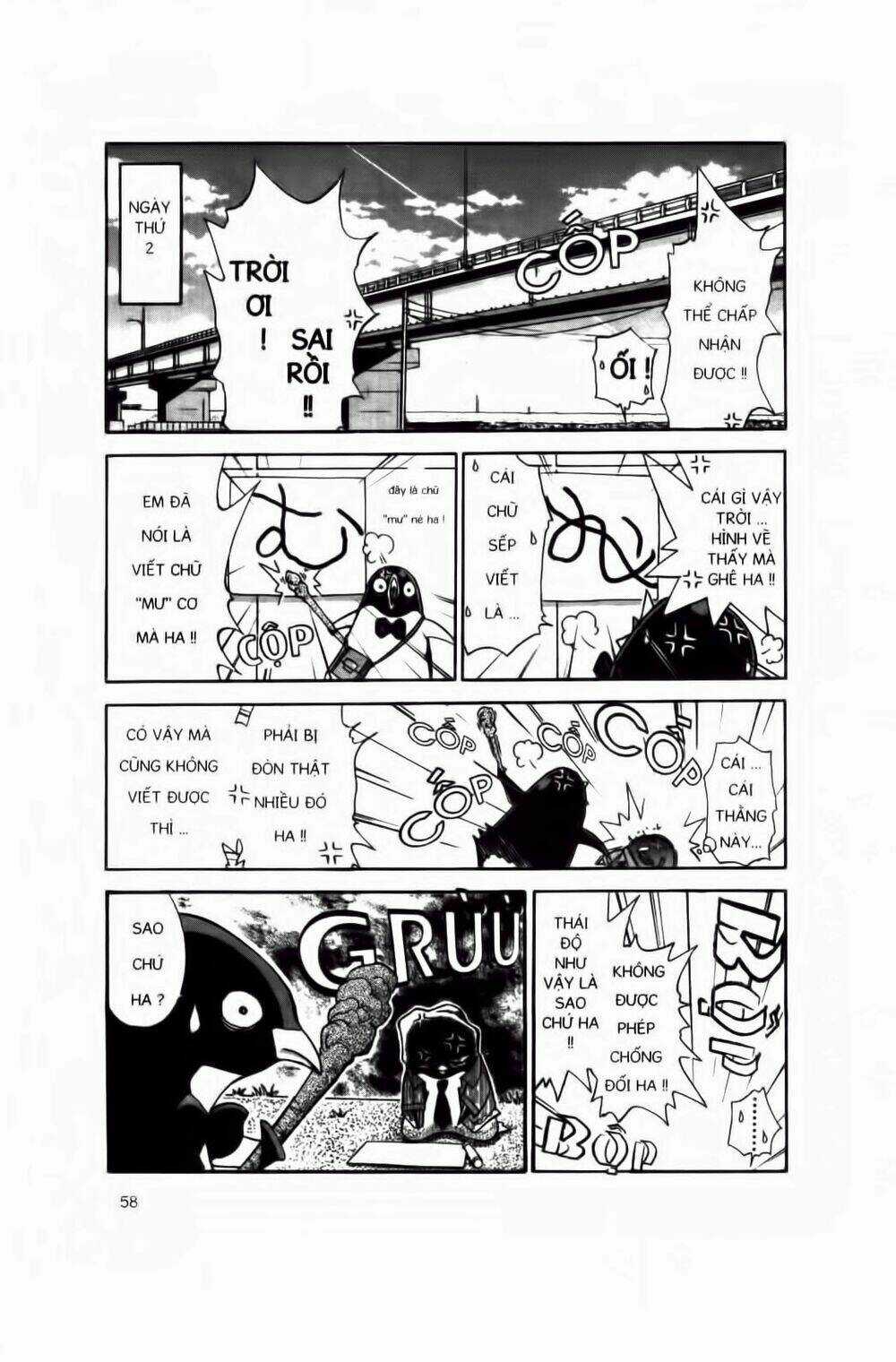 Chim Cánh Cụt Ginji Chapter 10 trang 14