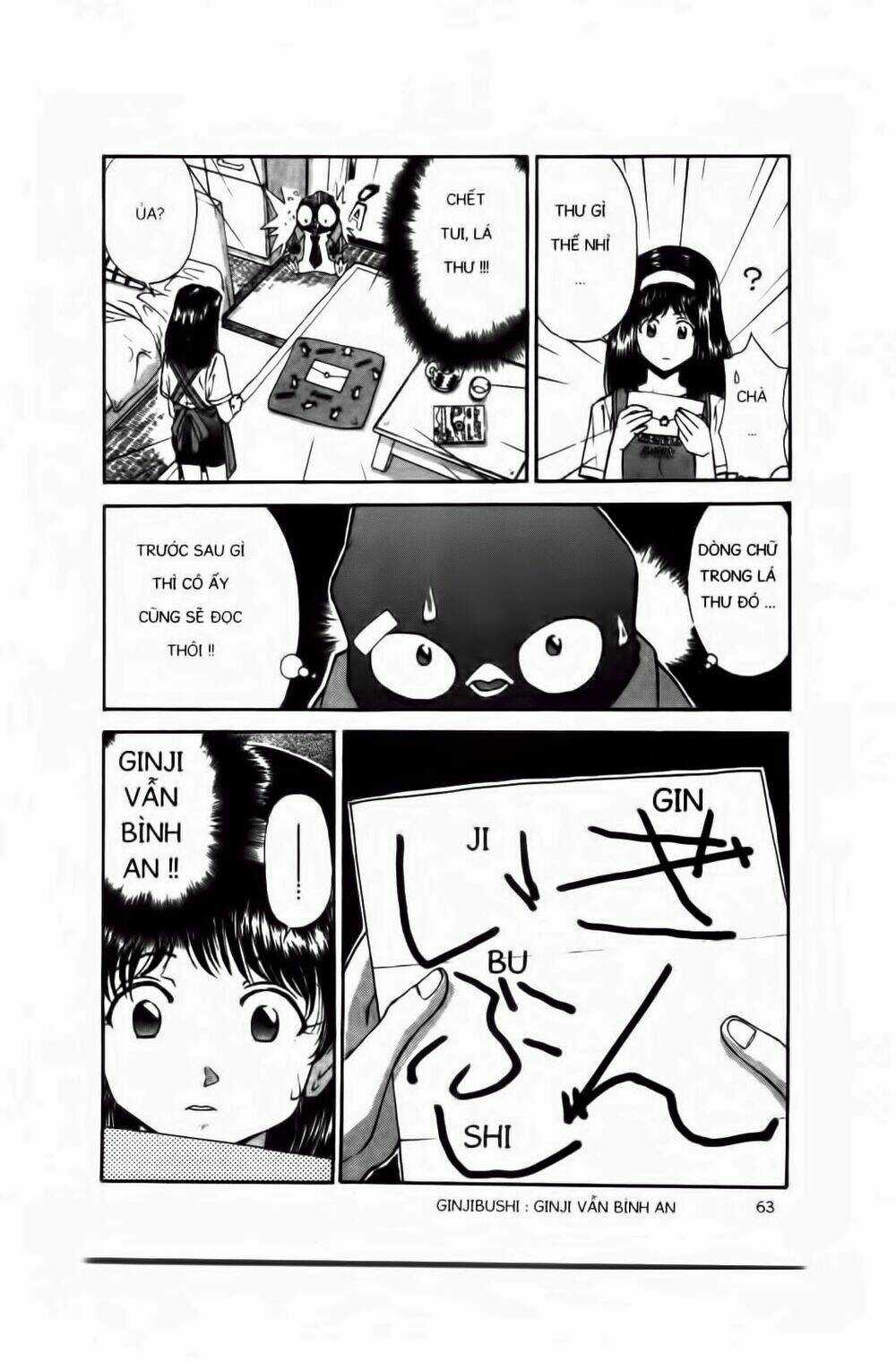 Chim Cánh Cụt Ginji Chapter 10 trang 19