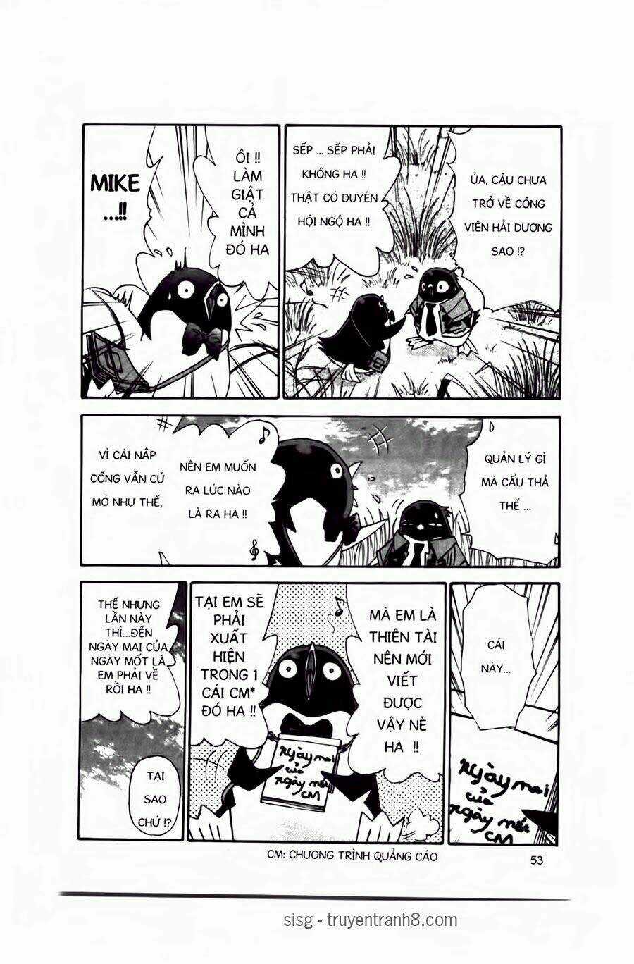 Chim Cánh Cụt Ginji Chapter 10 trang 9