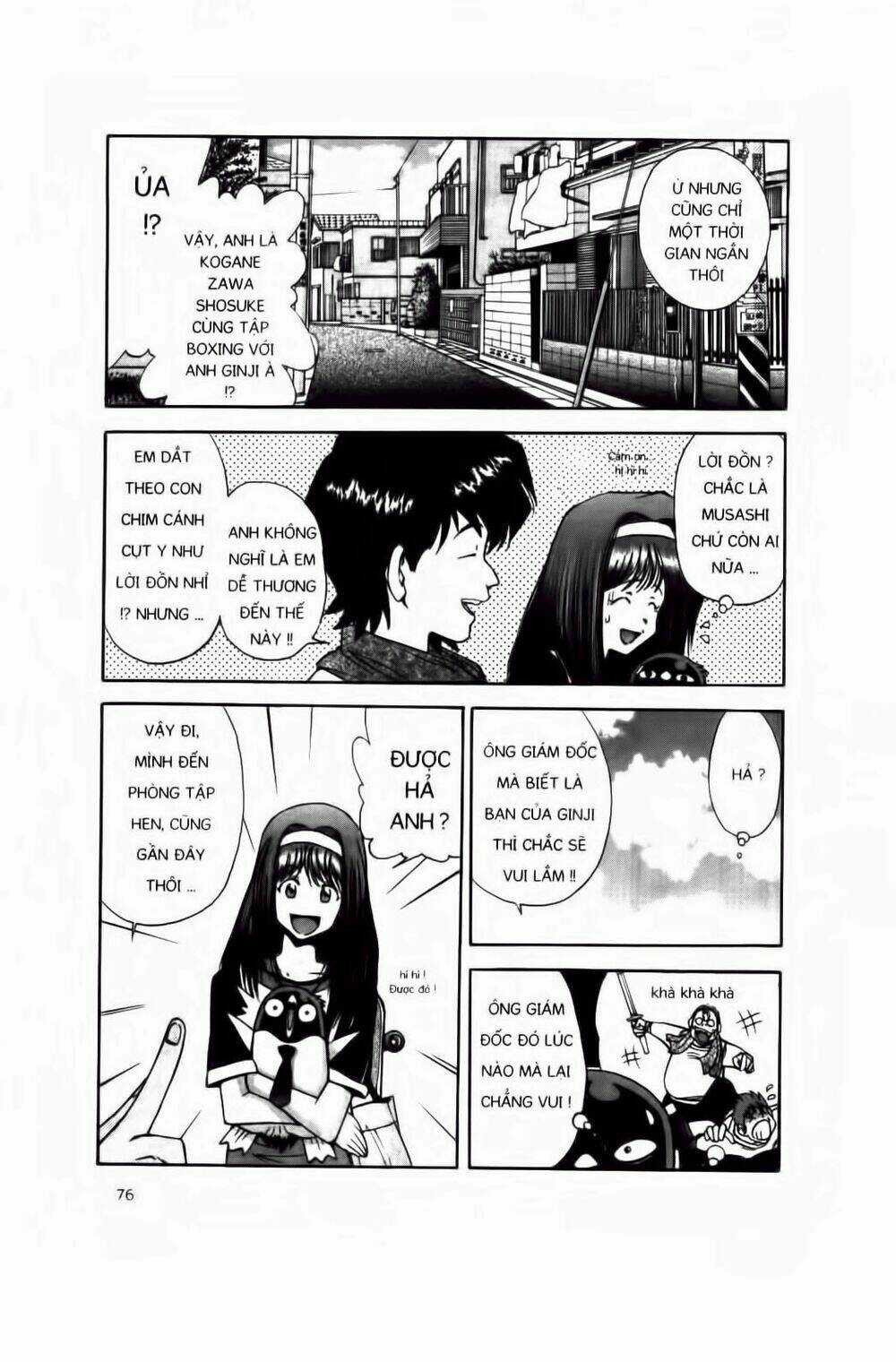 Chim Cánh Cụt Ginji Chapter 11 trang 12