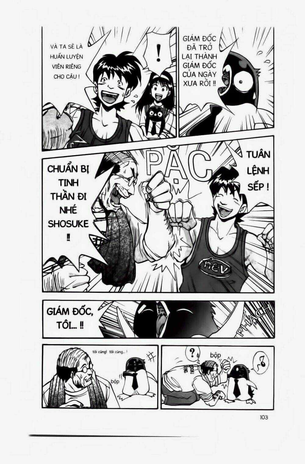 Chim Cánh Cụt Ginji Chapter 12 trang 17