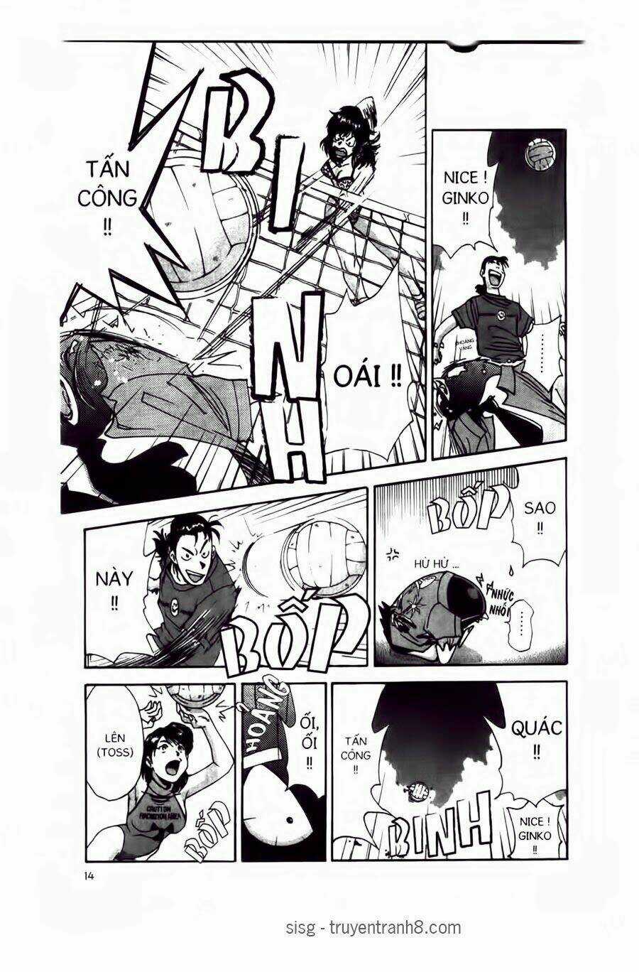 Chim Cánh Cụt Ginji Chapter 17 trang 12