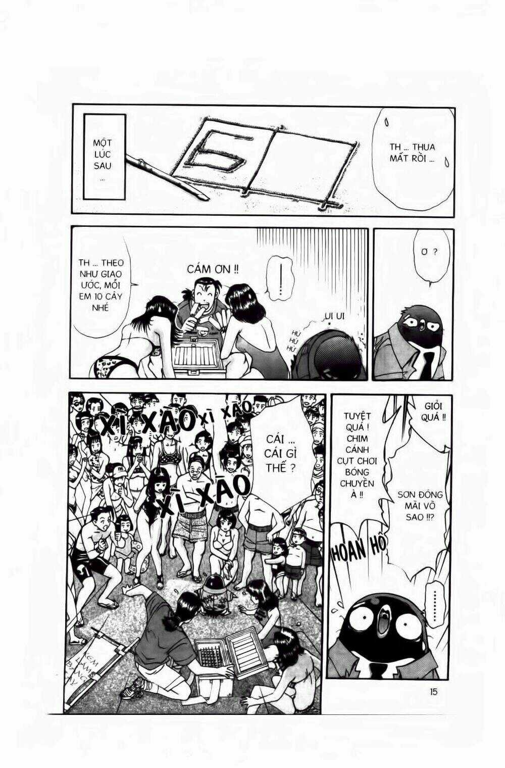 Chim Cánh Cụt Ginji Chapter 17 trang 13