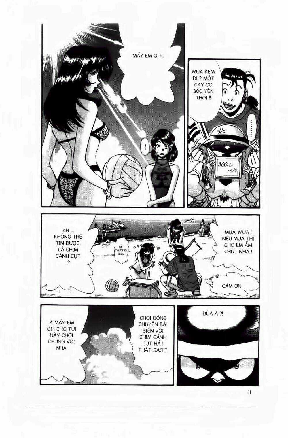 Chim Cánh Cụt Ginji Chapter 17 trang 9