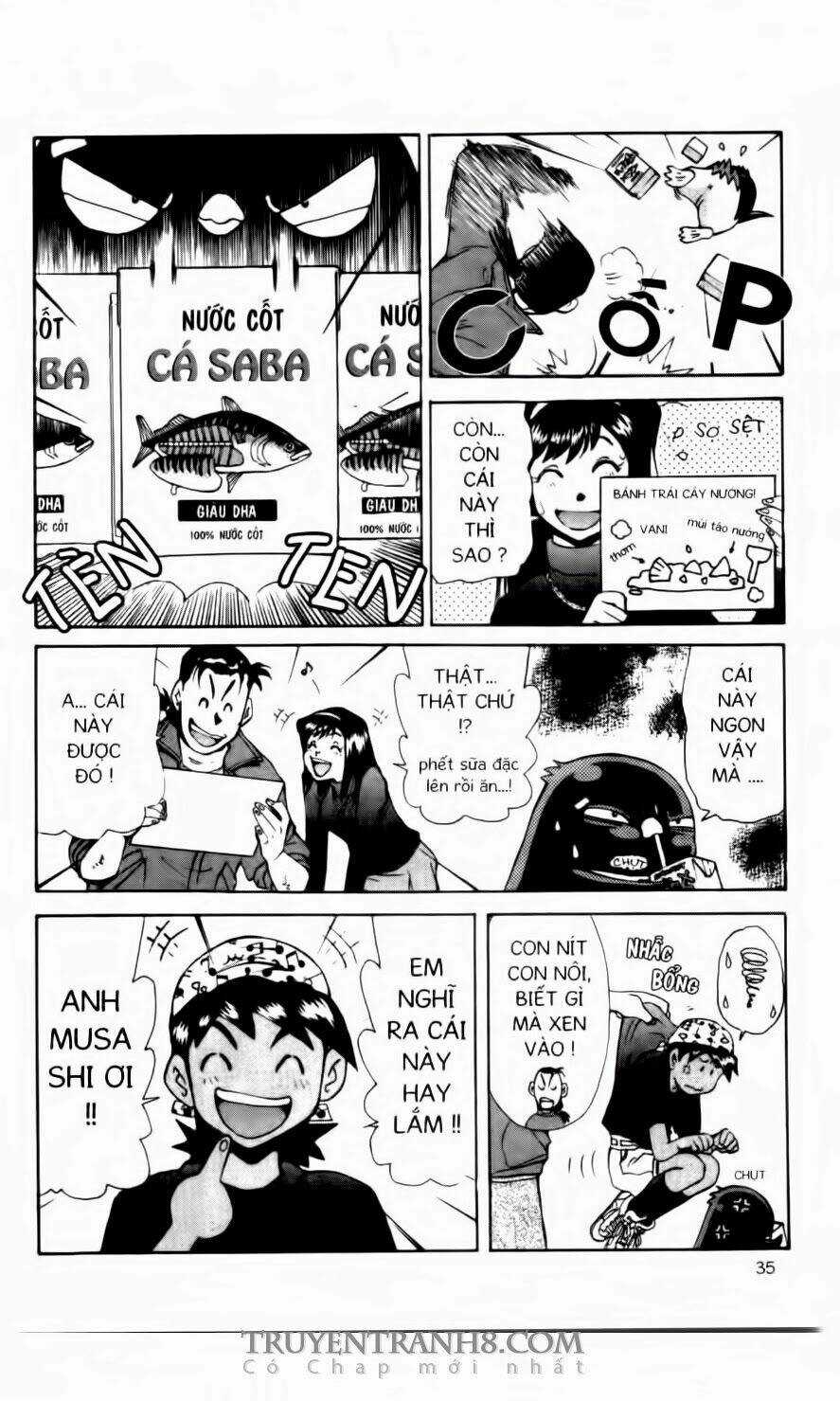 Chim Cánh Cụt Ginji Chapter 91 trang 15