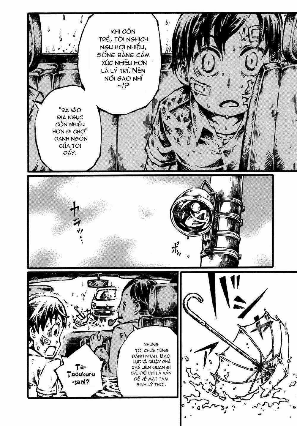 Chimoguri Ringo to Kingyobachi Otoko Chapter 10 trang 11