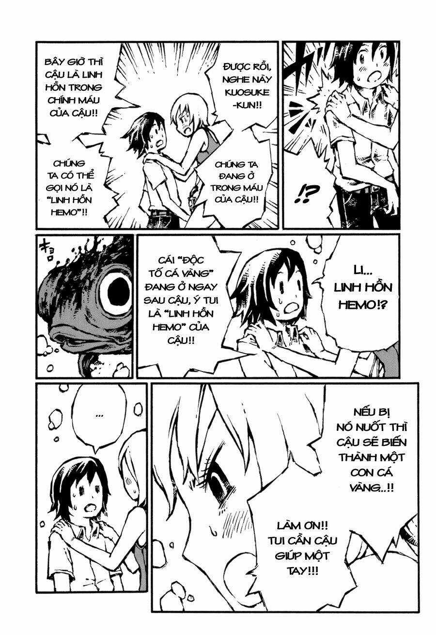 Chimoguri Ringo to Kingyobachi Otoko Chapter 3 trang 12