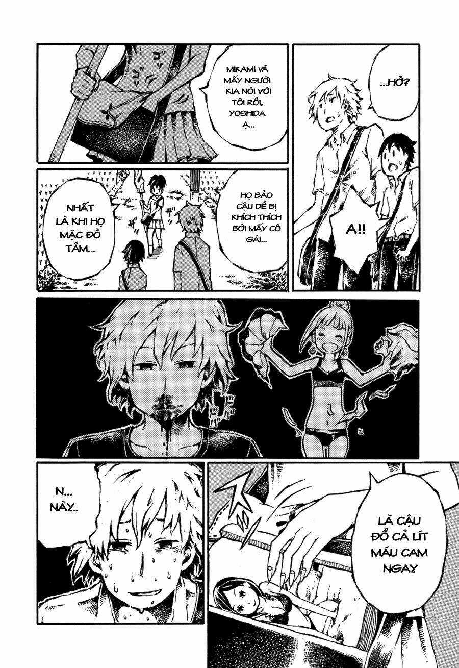 Chimoguri Ringo to Kingyobachi Otoko Chapter 4 trang 12