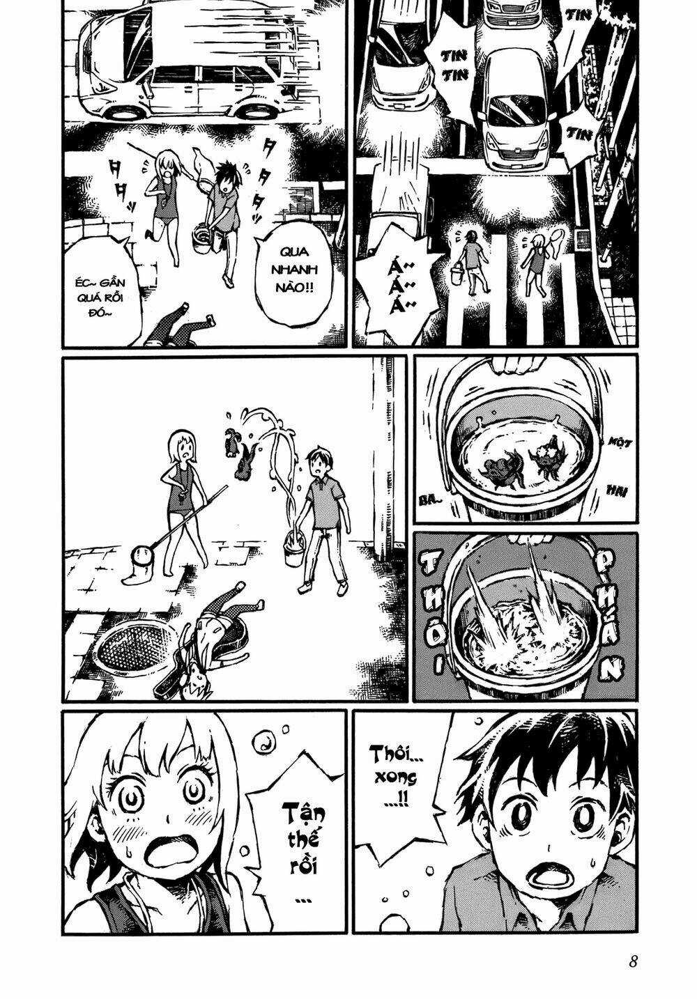 Chimoguri Ringo to Kingyobachi Otoko Chapter 8 trang 11