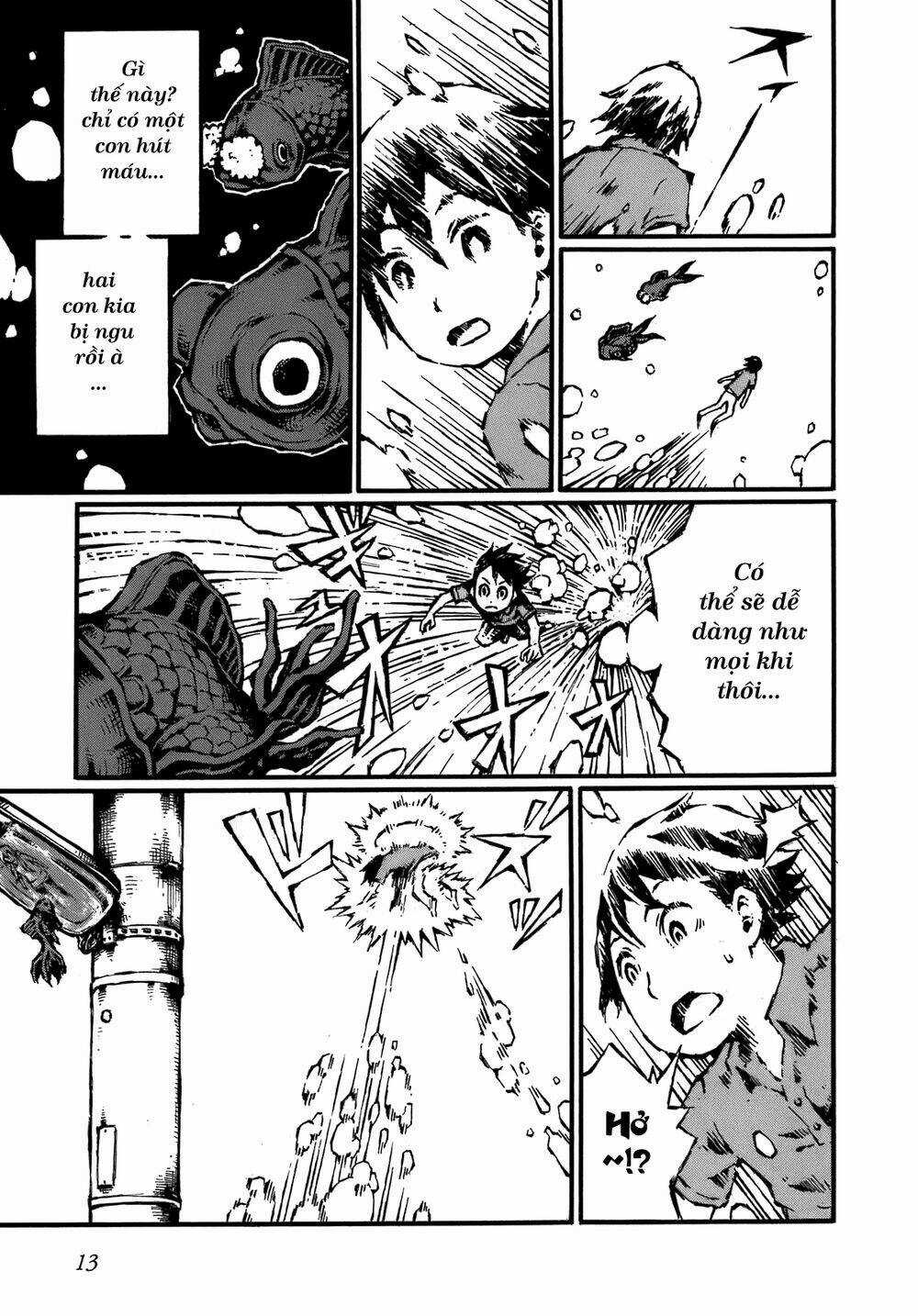 Chimoguri Ringo to Kingyobachi Otoko Chapter 8 trang 16