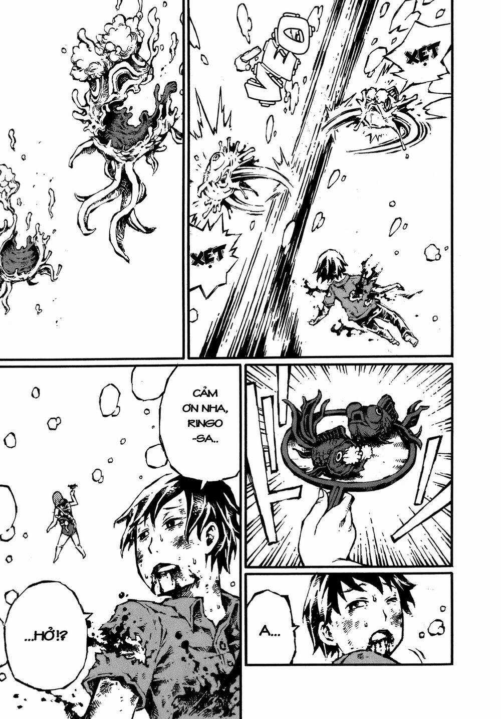 Chimoguri Ringo to Kingyobachi Otoko Chapter 8 trang 22