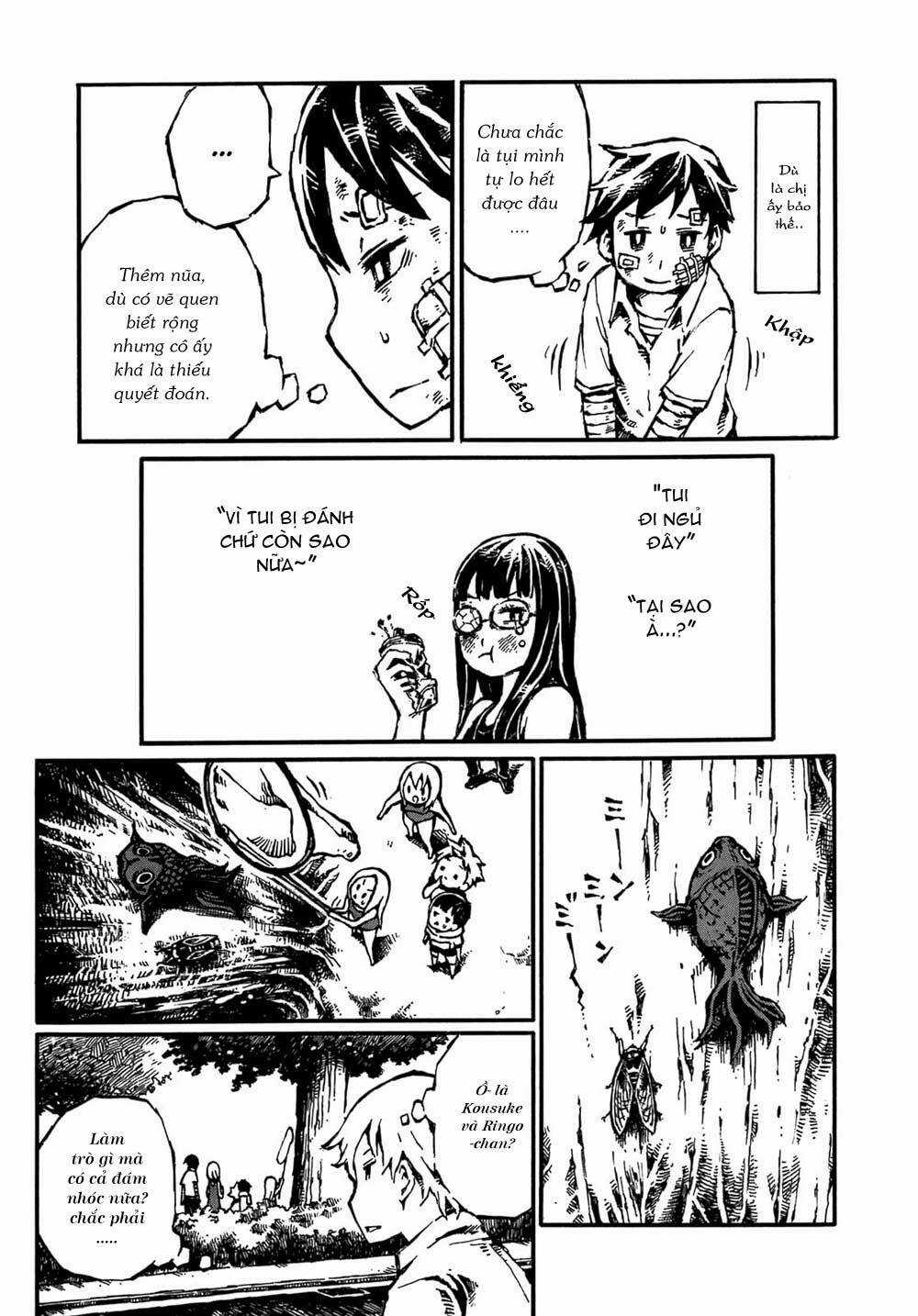 Chimoguri Ringo to Kingyobachi Otoko Chapter 9 trang 20