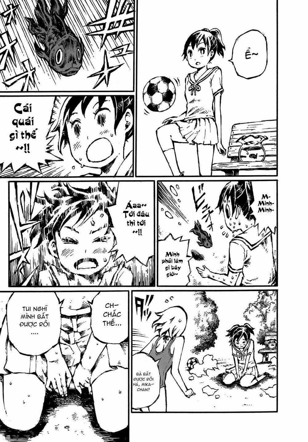 Chimoguri Ringo to Kingyobachi Otoko Chapter 9 trang 22