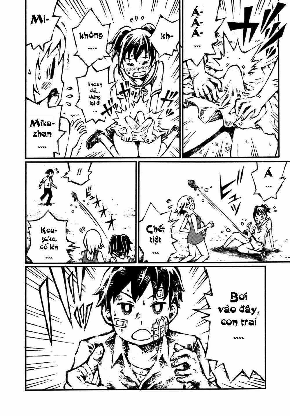 Chimoguri Ringo to Kingyobachi Otoko Chapter 9 trang 23