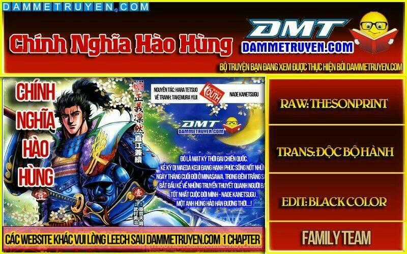 Chính Nghĩa Hào Hùng Chapter 6 trang 0
