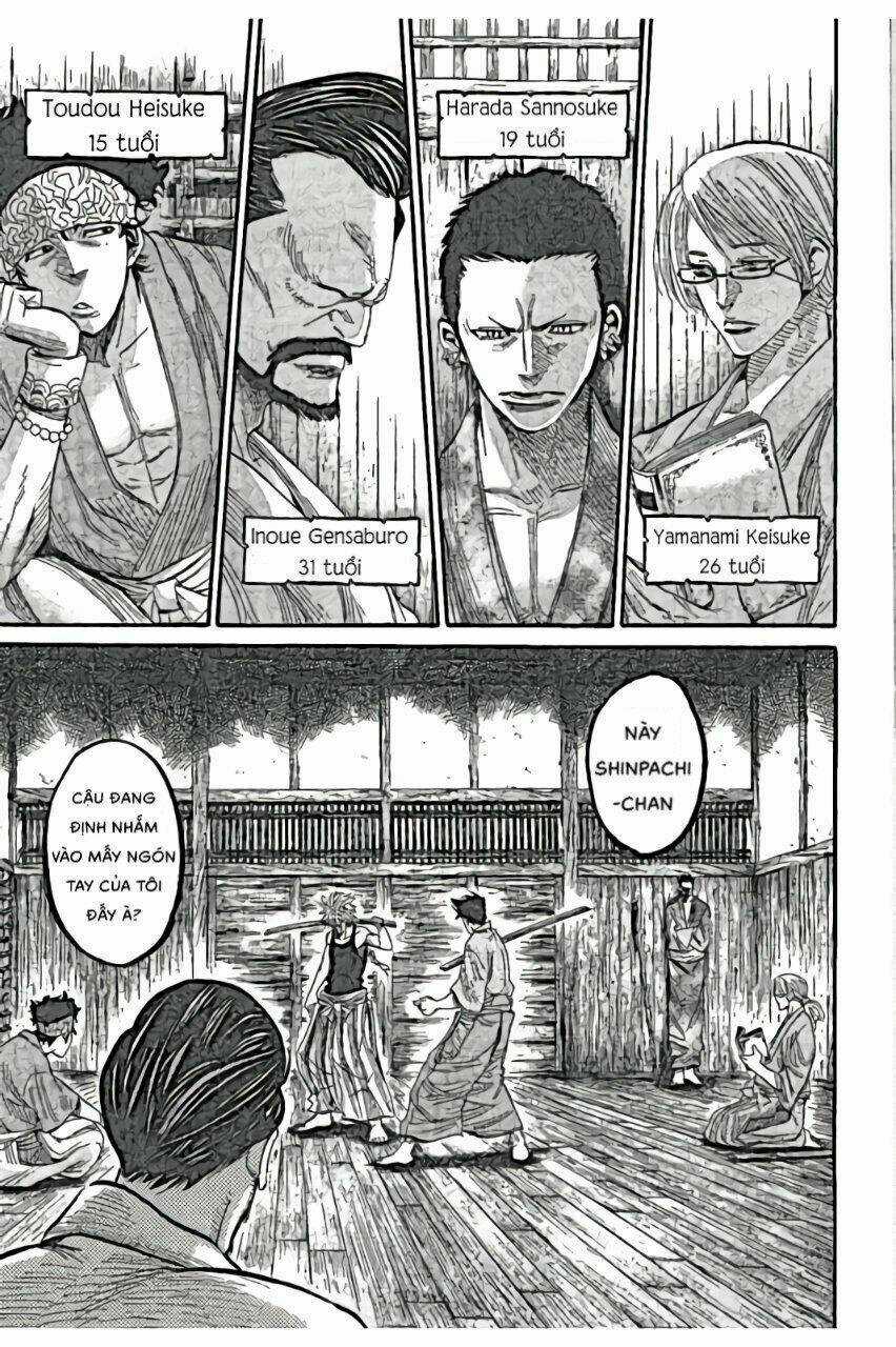 Chiruran Shinsengumi Chinkonka Chapter 1.2 trang 7