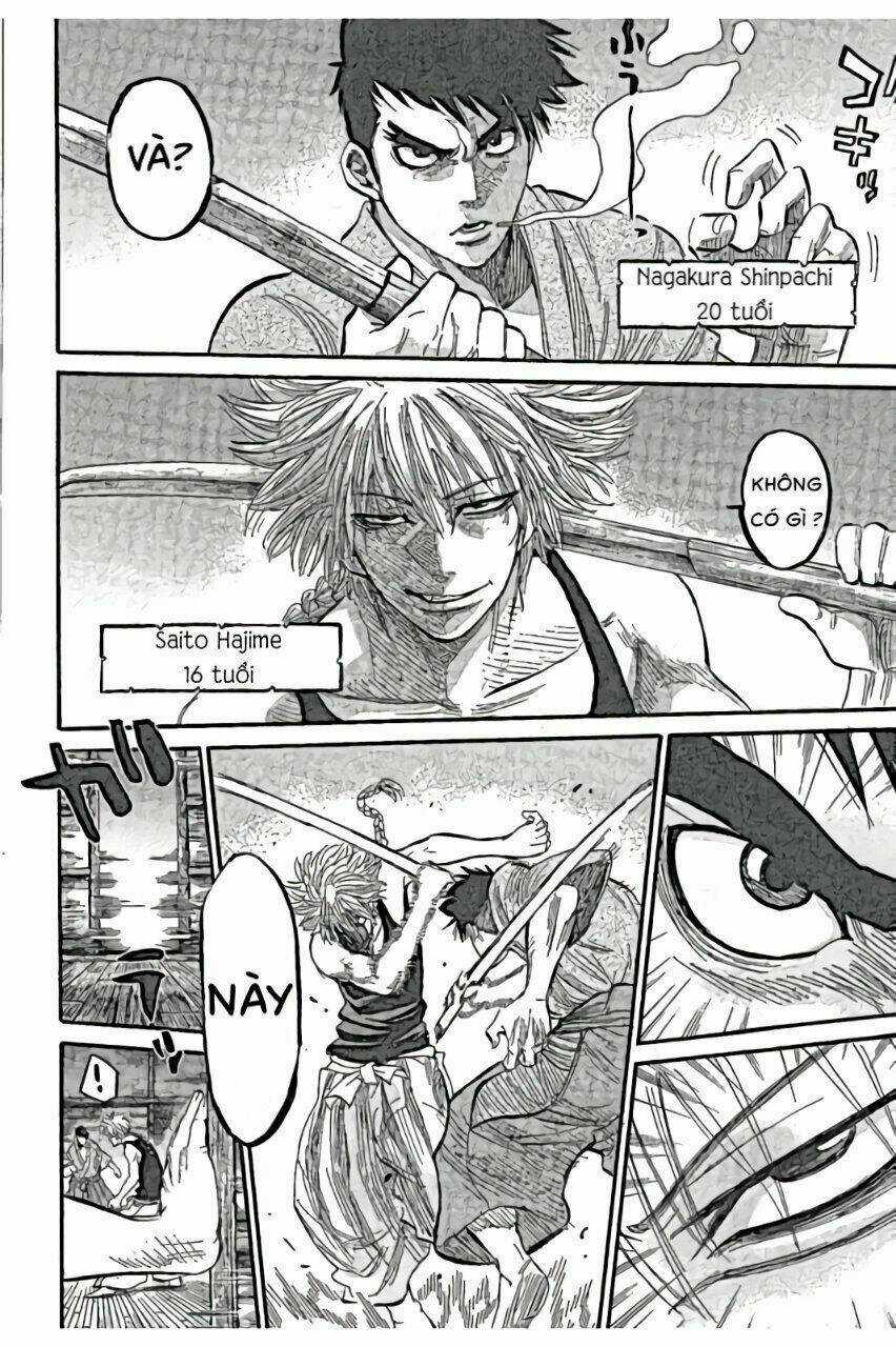 Chiruran Shinsengumi Chinkonka Chapter 1.2 trang 8