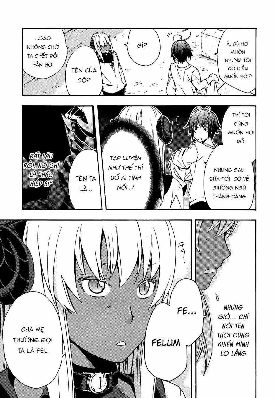 Chiyu Mahou no Machigatta Tsukaikata ~Senjou wo Kakeru Kaifuku Youin Chapter 14.5 trang 16