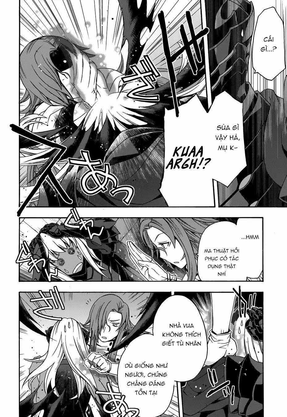 Chiyu Mahou no Machigatta Tsukaikata ~Senjou wo Kakeru Kaifuku Youin Chapter 14 trang 12
