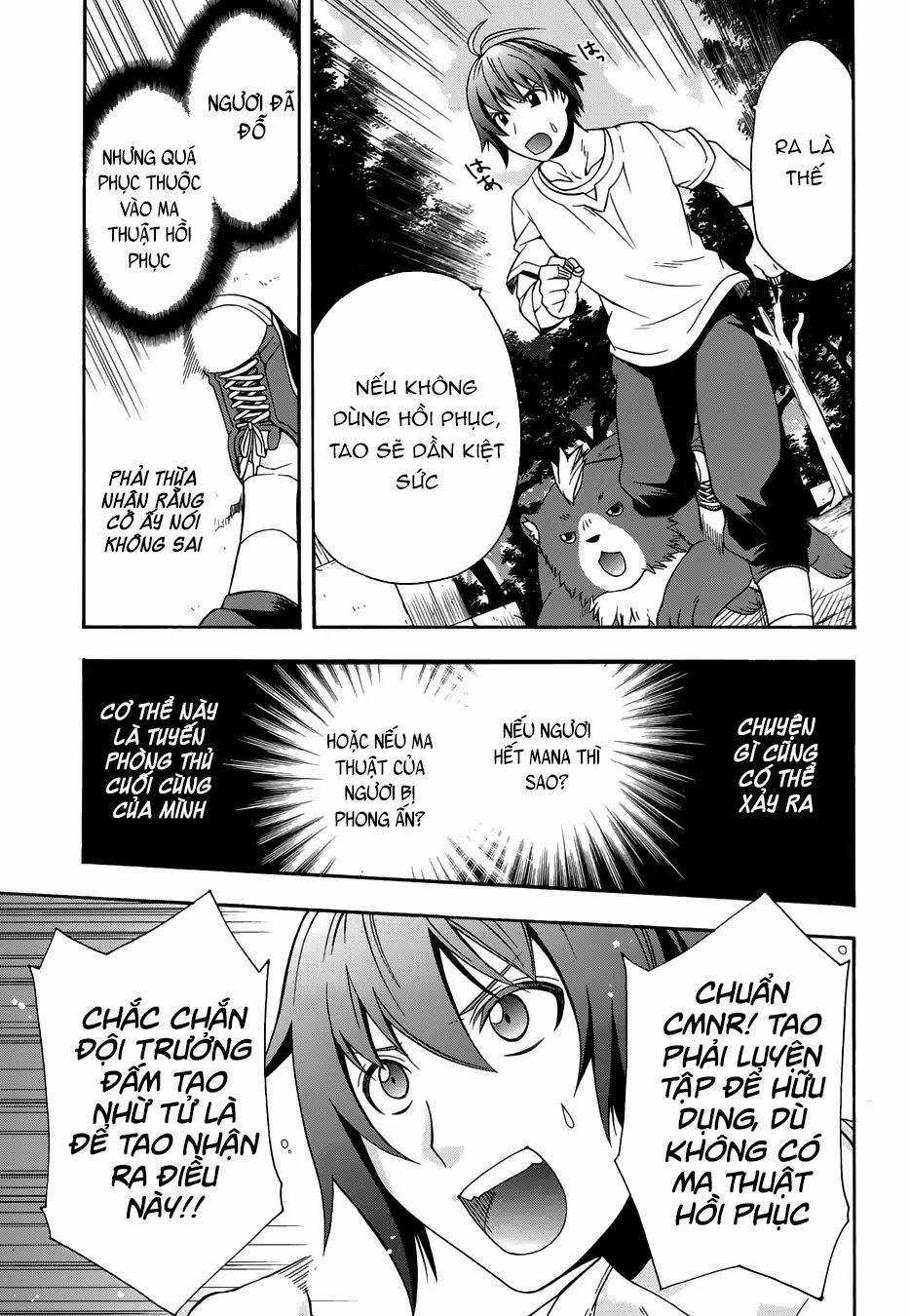Chiyu Mahou no Machigatta Tsukaikata ~Senjou wo Kakeru Kaifuku Youin Chapter 14 trang 17