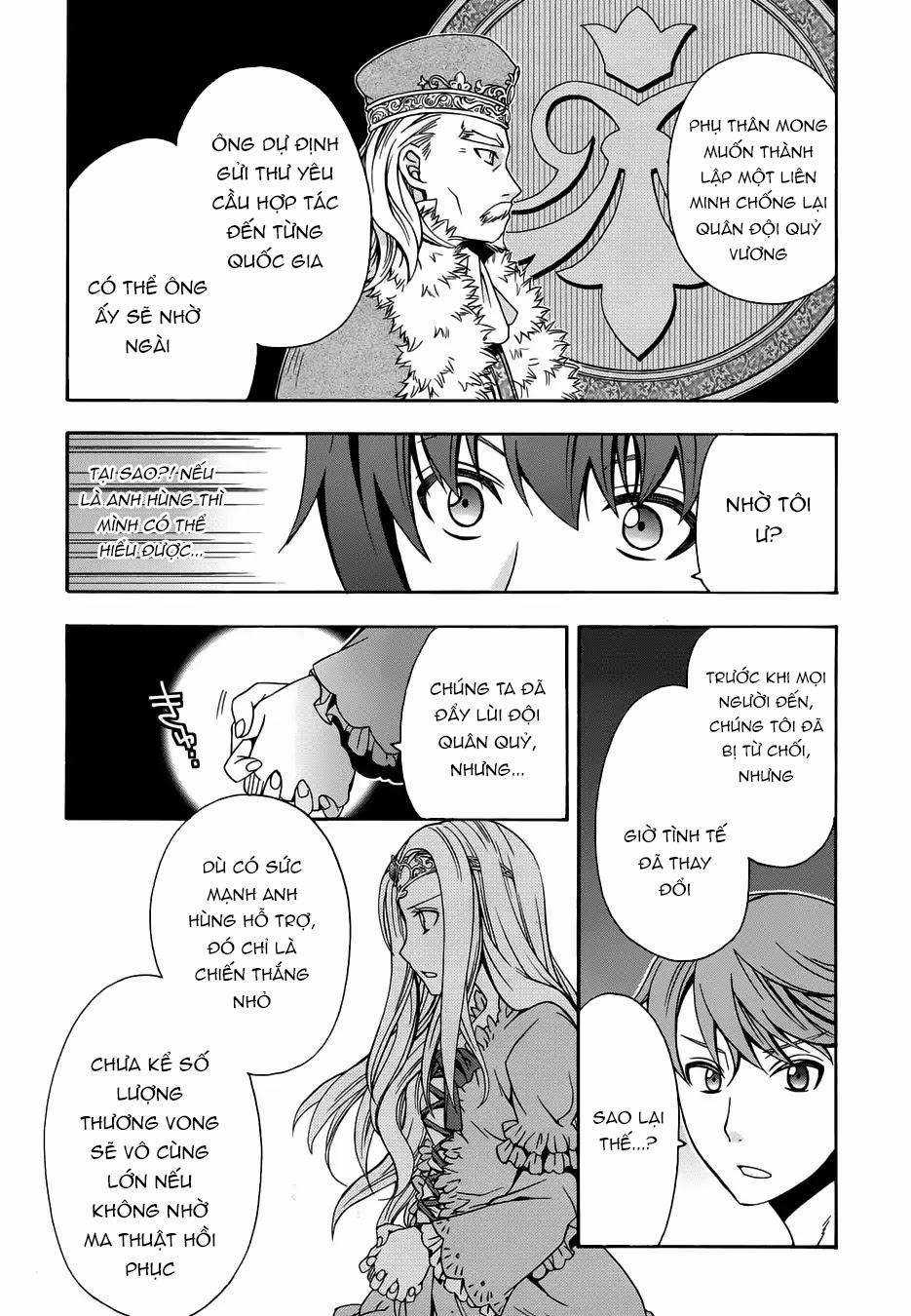 Chiyu Mahou no Machigatta Tsukaikata ~Senjou wo Kakeru Kaifuku Youin Chapter 14 trang 6