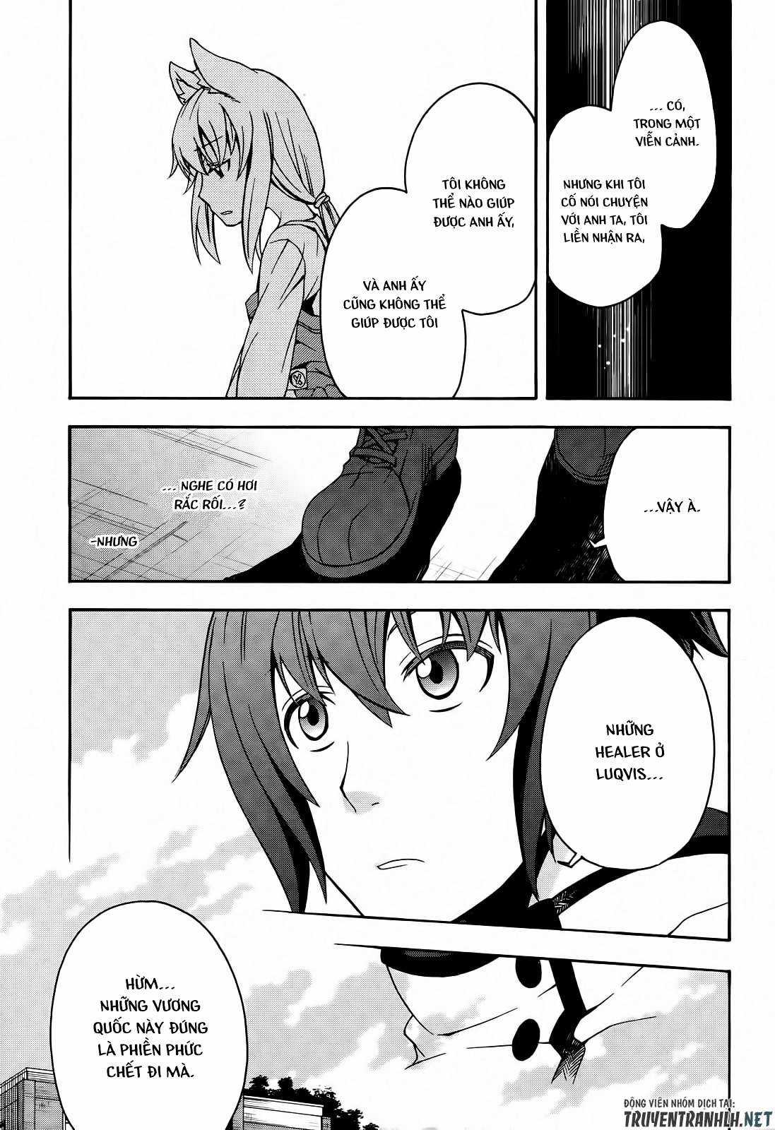 Chiyu Mahou no Machigatta Tsukaikata ~Senjou wo Kakeru Kaifuku Youin Chapter 15 trang 19