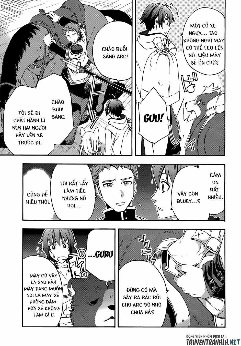 Chiyu Mahou no Machigatta Tsukaikata ~Senjou wo Kakeru Kaifuku Youin Chapter 16 trang 17