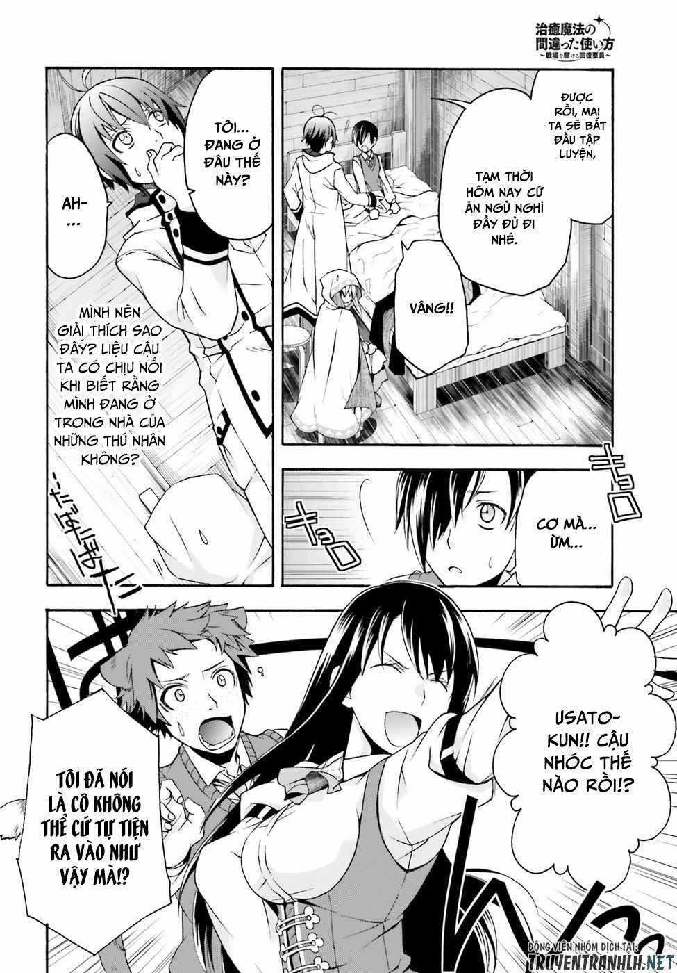 Chiyu Mahou no Machigatta Tsukaikata ~Senjou wo Kakeru Kaifuku Youin Chapter 21 trang 36