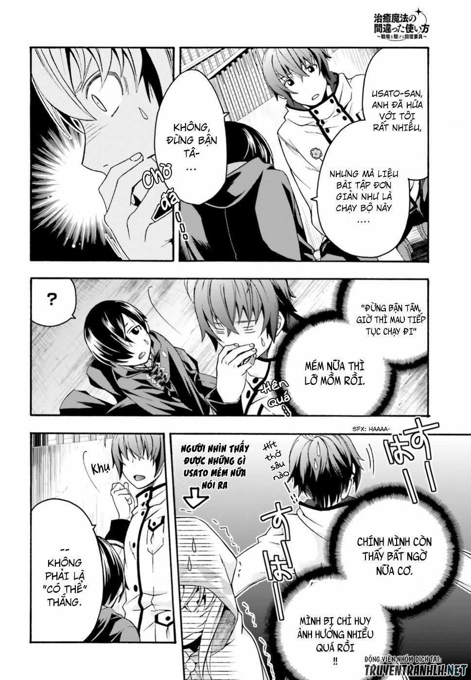 Chiyu Mahou no Machigatta Tsukaikata ~Senjou wo Kakeru Kaifuku Youin Chapter 23 trang 14