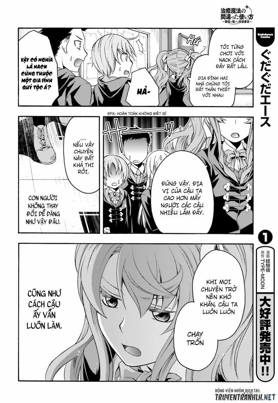 Chiyu Mahou no Machigatta Tsukaikata ~Senjou wo Kakeru Kaifuku Youin Chapter 23 trang 18