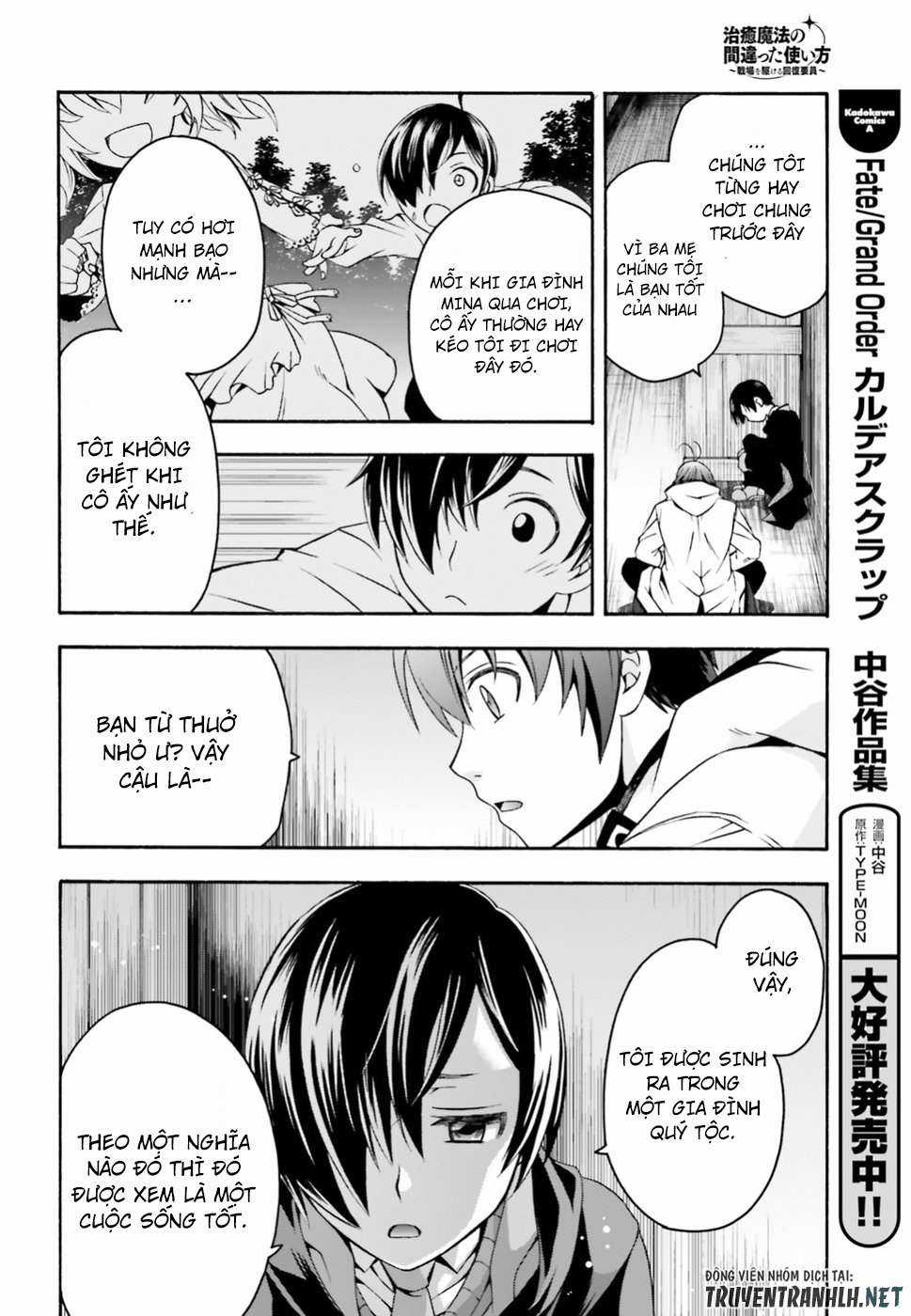 Chiyu Mahou no Machigatta Tsukaikata ~Senjou wo Kakeru Kaifuku Youin Chapter 23 trang 26