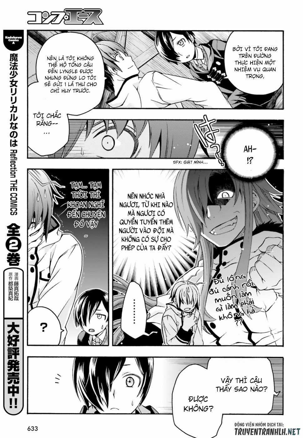 Chiyu Mahou no Machigatta Tsukaikata ~Senjou wo Kakeru Kaifuku Youin Chapter 23 trang 33