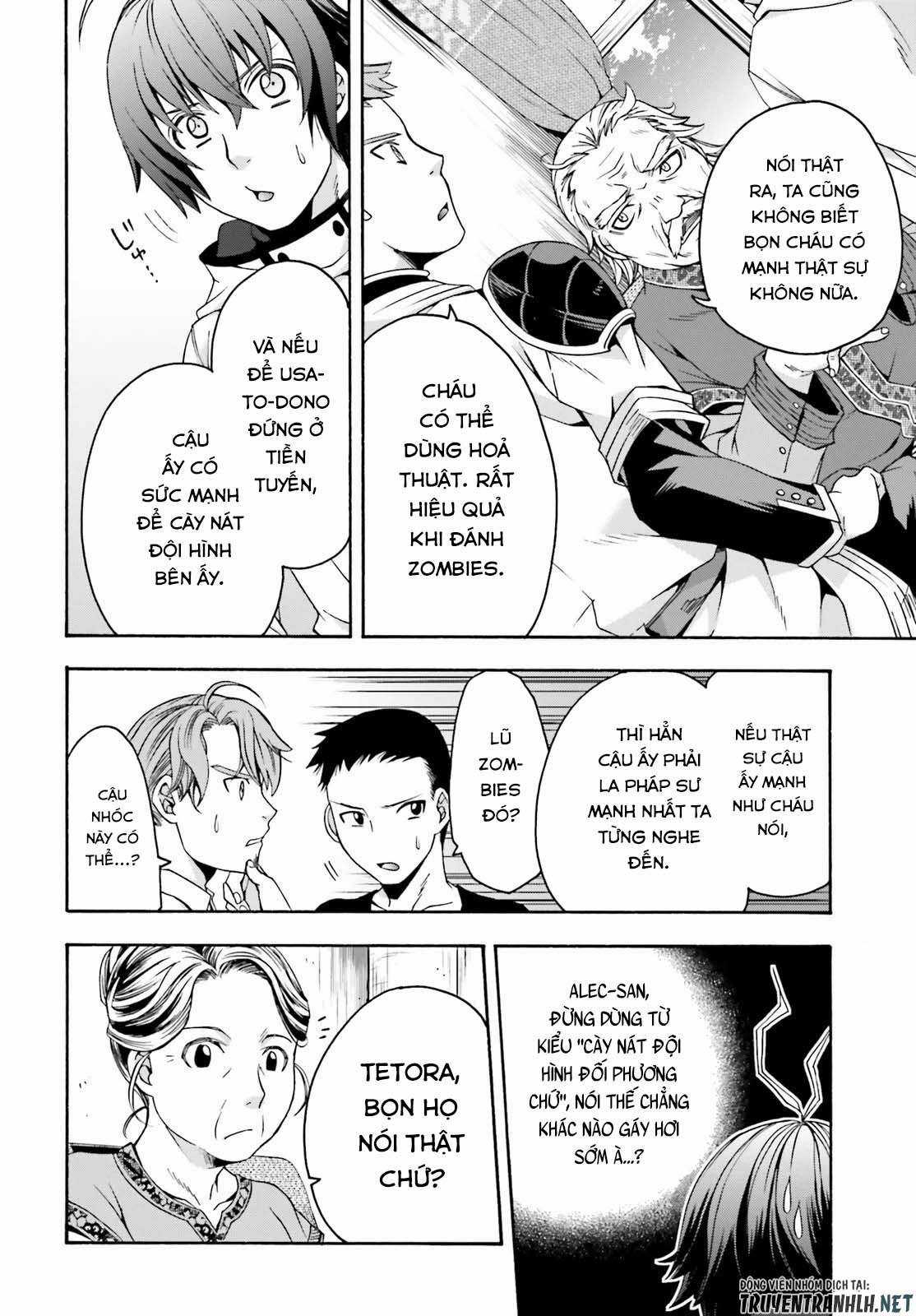 Chiyu Mahou no Machigatta Tsukaikata ~Senjou wo Kakeru Kaifuku Youin Chapter 29.2 trang 13