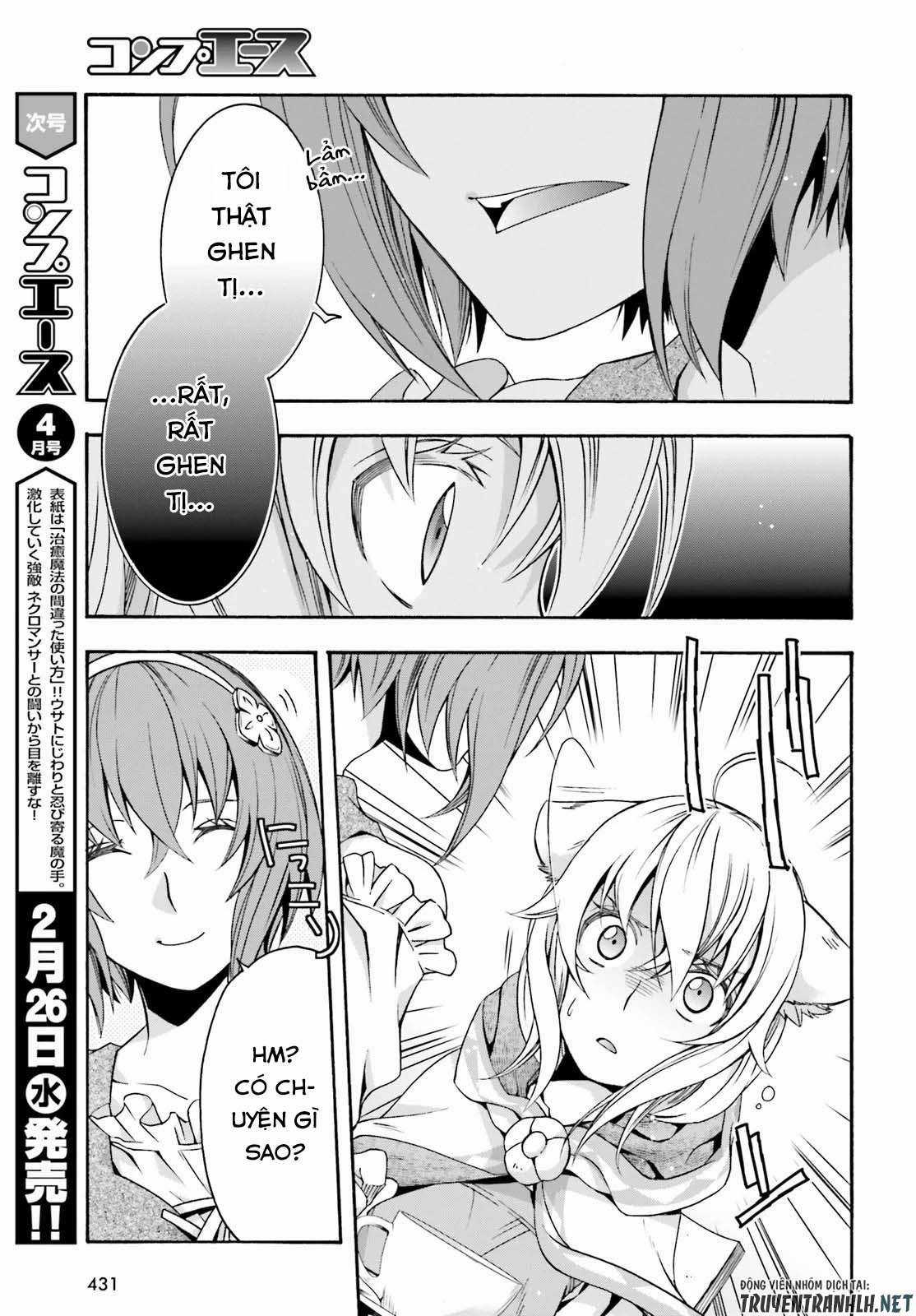 Chiyu Mahou no Machigatta Tsukaikata ~Senjou wo Kakeru Kaifuku Youin Chapter 29.2 trang 26