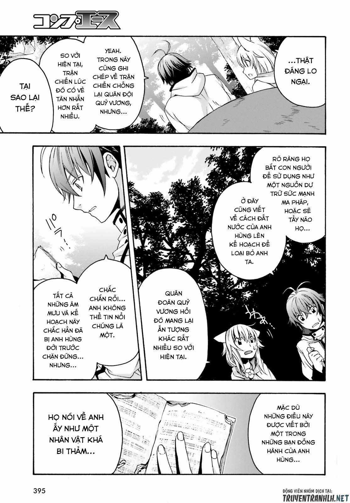 Chiyu Mahou no Machigatta Tsukaikata ~Senjou wo Kakeru Kaifuku Youin Chapter 33 trang 12