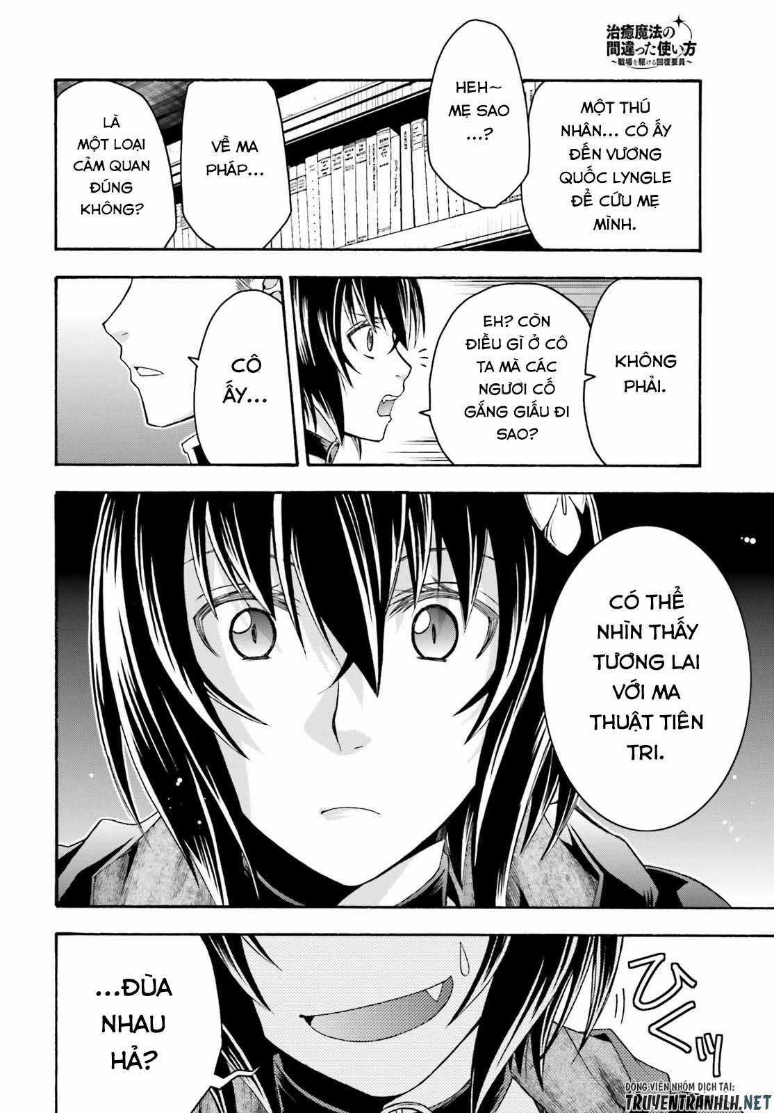 Chiyu Mahou no Machigatta Tsukaikata ~Senjou wo Kakeru Kaifuku Youin Chapter 33 trang 29